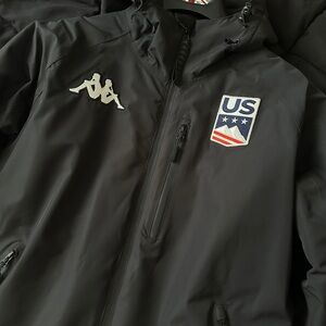 Kappa US Ski Team Black Jacket